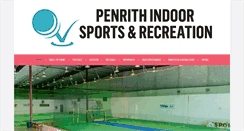 Desktop Screenshot of penrithindoorsports.com.au